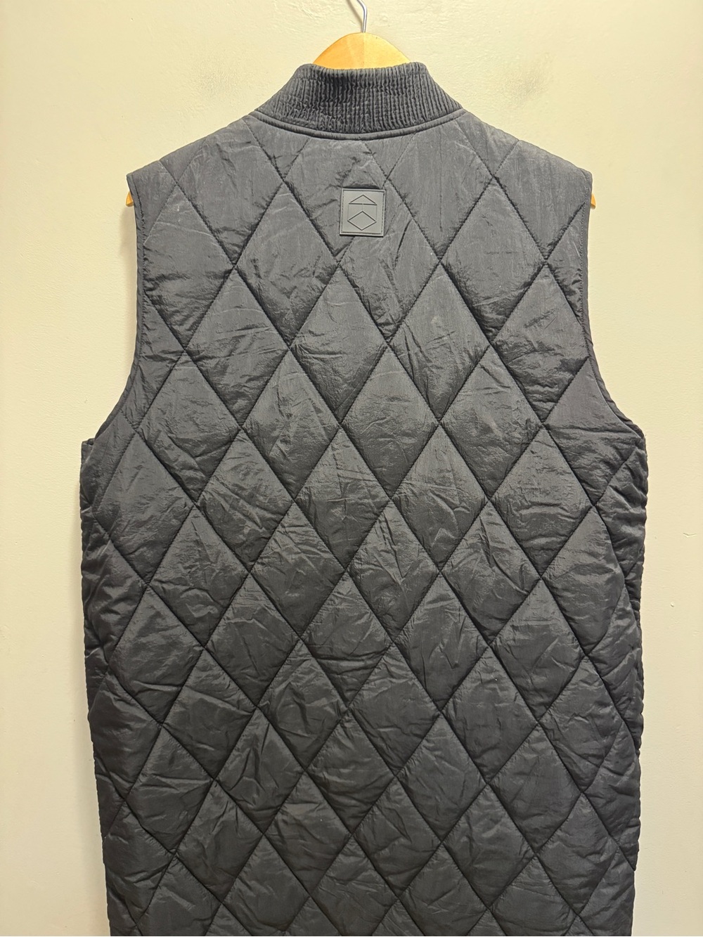 Kaffe Lorena Black Quilted Gilet Vest Size 36 - Picture 6 of 12